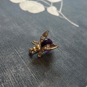 Bug Brooch- Purple